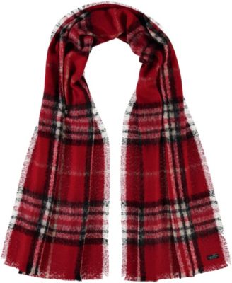Plaid Boucle Wrap