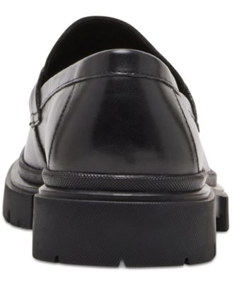 Men's Akkron Leather Lug-Sole Penny Loafers
