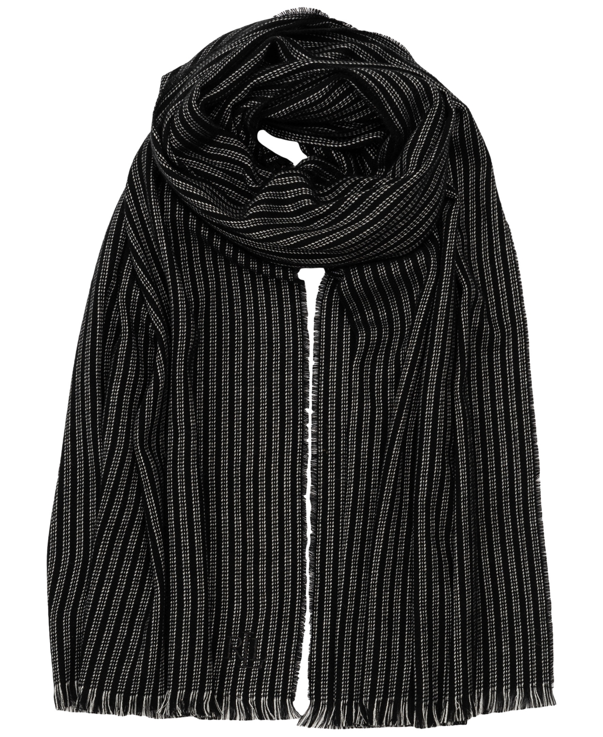 Lightweight Shine Scarf - Black/Gunmetal
