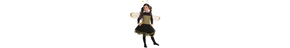 Dress Up America Queen Bee Costume- Toddlers Girls
