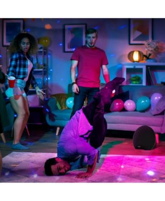 Dual 3” Portable Waterproof Bluetooth Speaker With Wired Microphone & Remote, 280 Watt