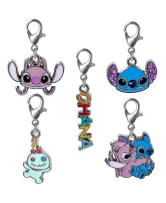 Stitch Interchangeable DIY Charm Necklace Set - Giftable Ohana, Angel, Stitch, Scrump