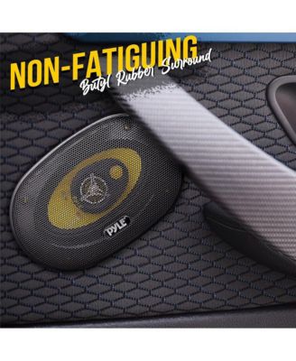 4'' x 6'' Three-Way Car Speakers, 180 Watt