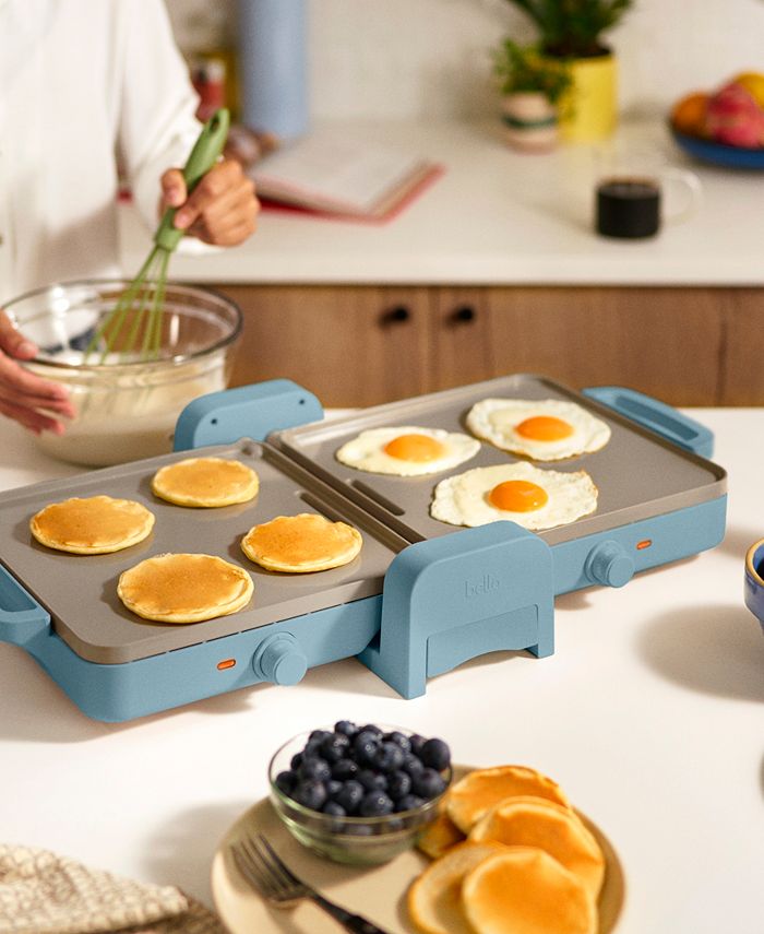 bella Fold & Store Dual Temp Griddle - Blue