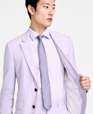Men's Modern-Fit Wool Blend Suit Jacket