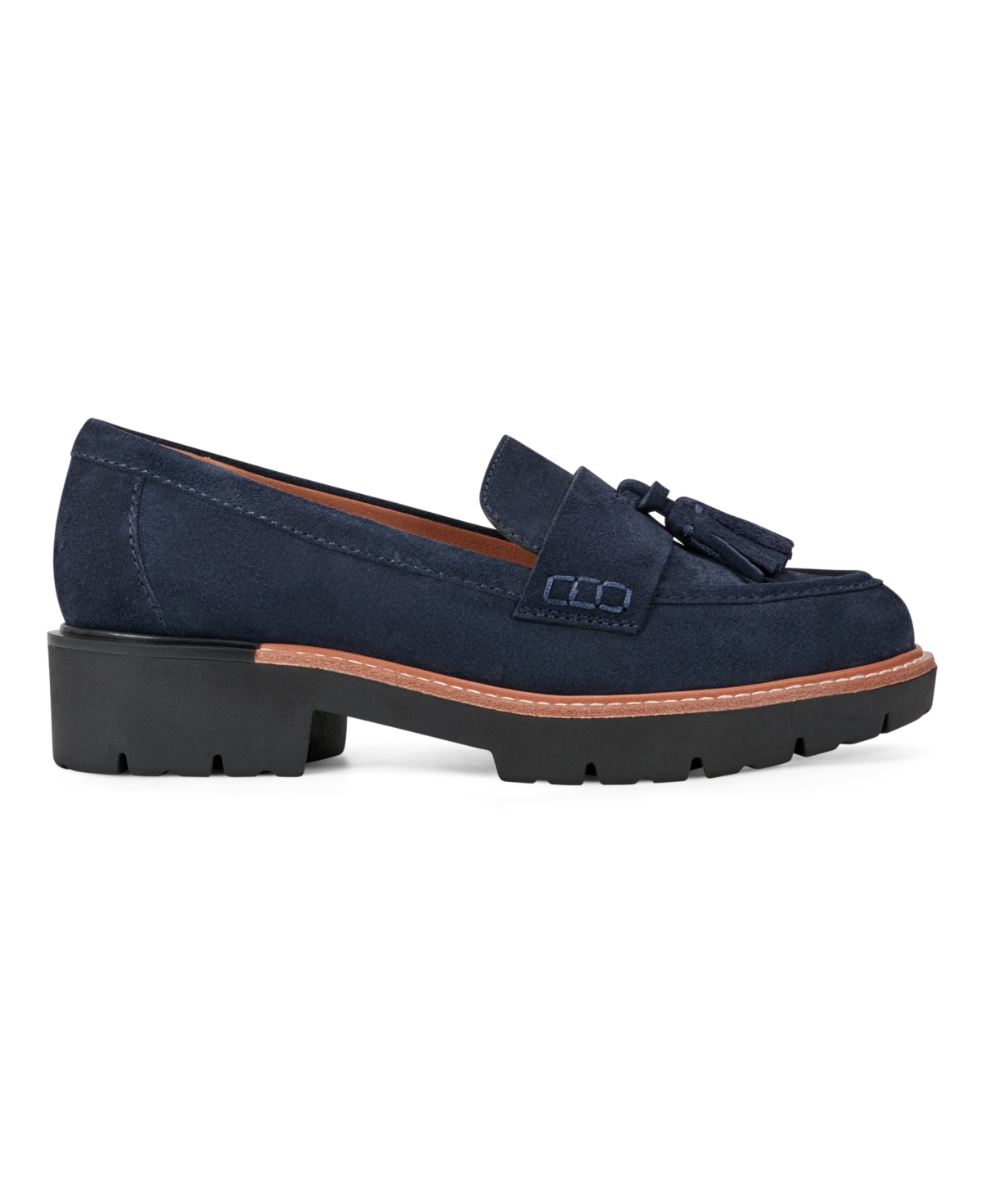 Earth Women's Zimm Tassel Lug Loafers In Blue