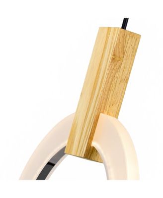 12" Metal Anello LED Mini Pendant