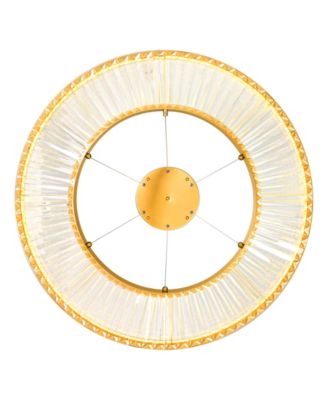 4" Metal Bjoux LED Chandelier