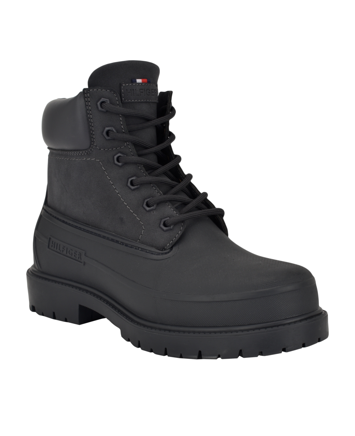 Tommy hilfiger rian lace up boots discount