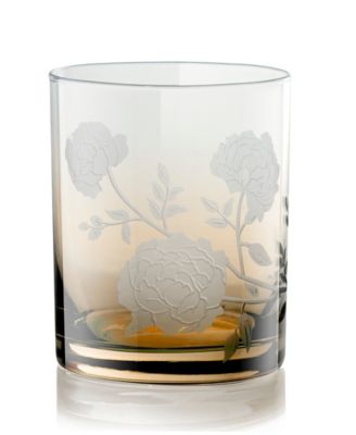 Peony Double Old-Fashioned Glasses, Set of 2