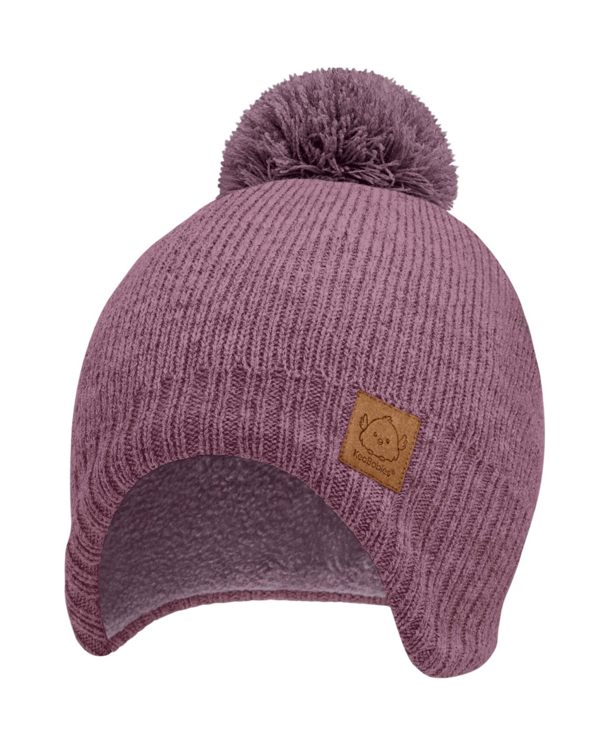 KeaBabies Muff Baby Beanie, Baby Hat for Baby Boys, Girls, Winter Hats for Kids, Newborn, Infant, Toddler 0-36 months