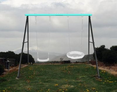 2-Seat Porch Swing Frame: Sturdy and Stylish Outdoor Seating