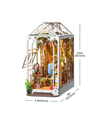 DIY 3D Book Nook Kit Flower House 176pcs