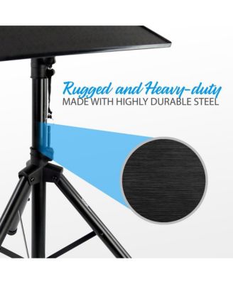 Universal Laptop Device Stand - Height Adjustable Tripod Mount (Set of 2)