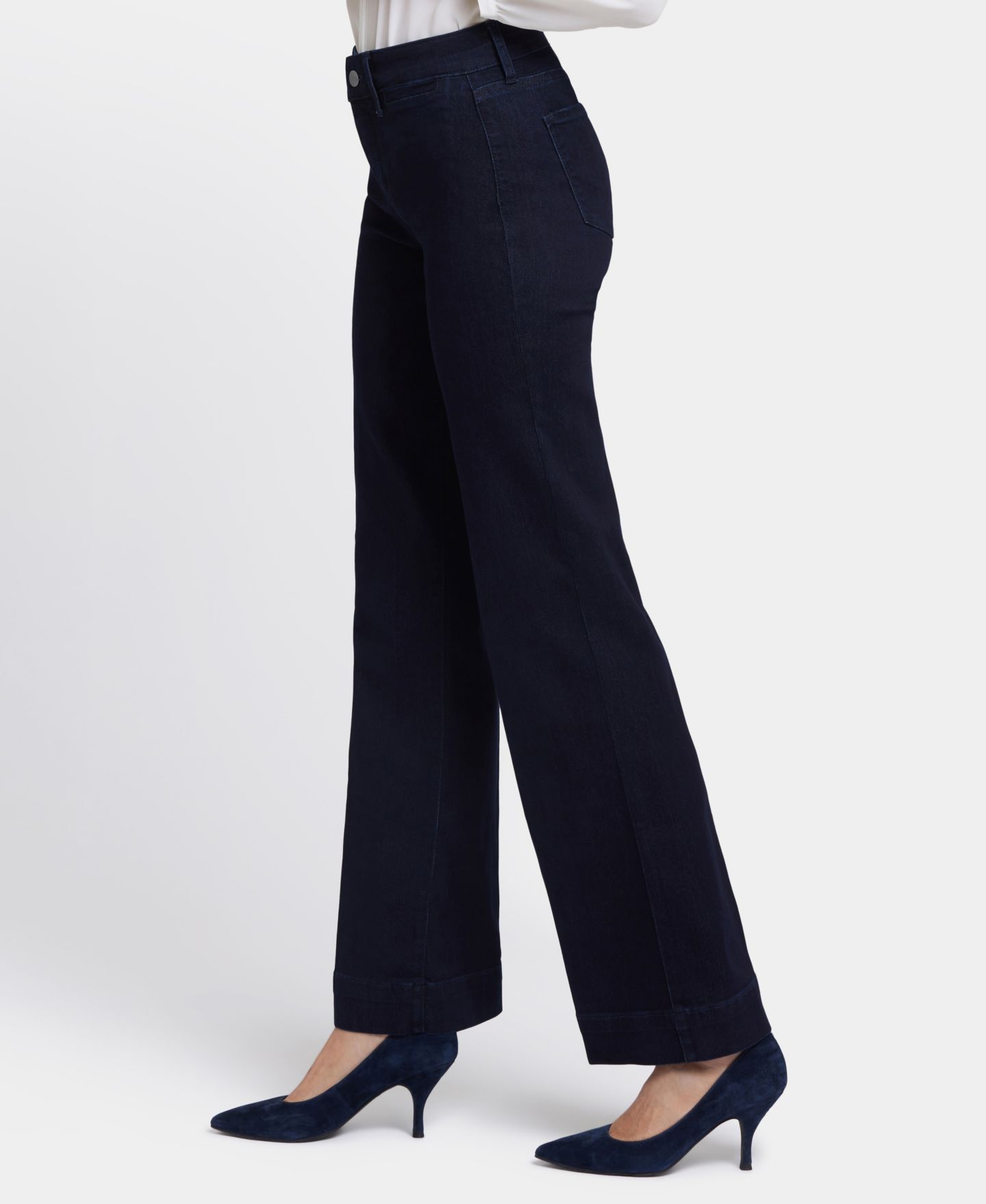 Женские джинсы NYDJ Teresa Trouser, цвет: Dark Enzyme — фото 3