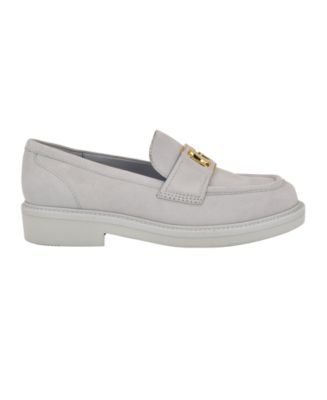 Women's Shuttle Logo Hardware Round Toe Loafers