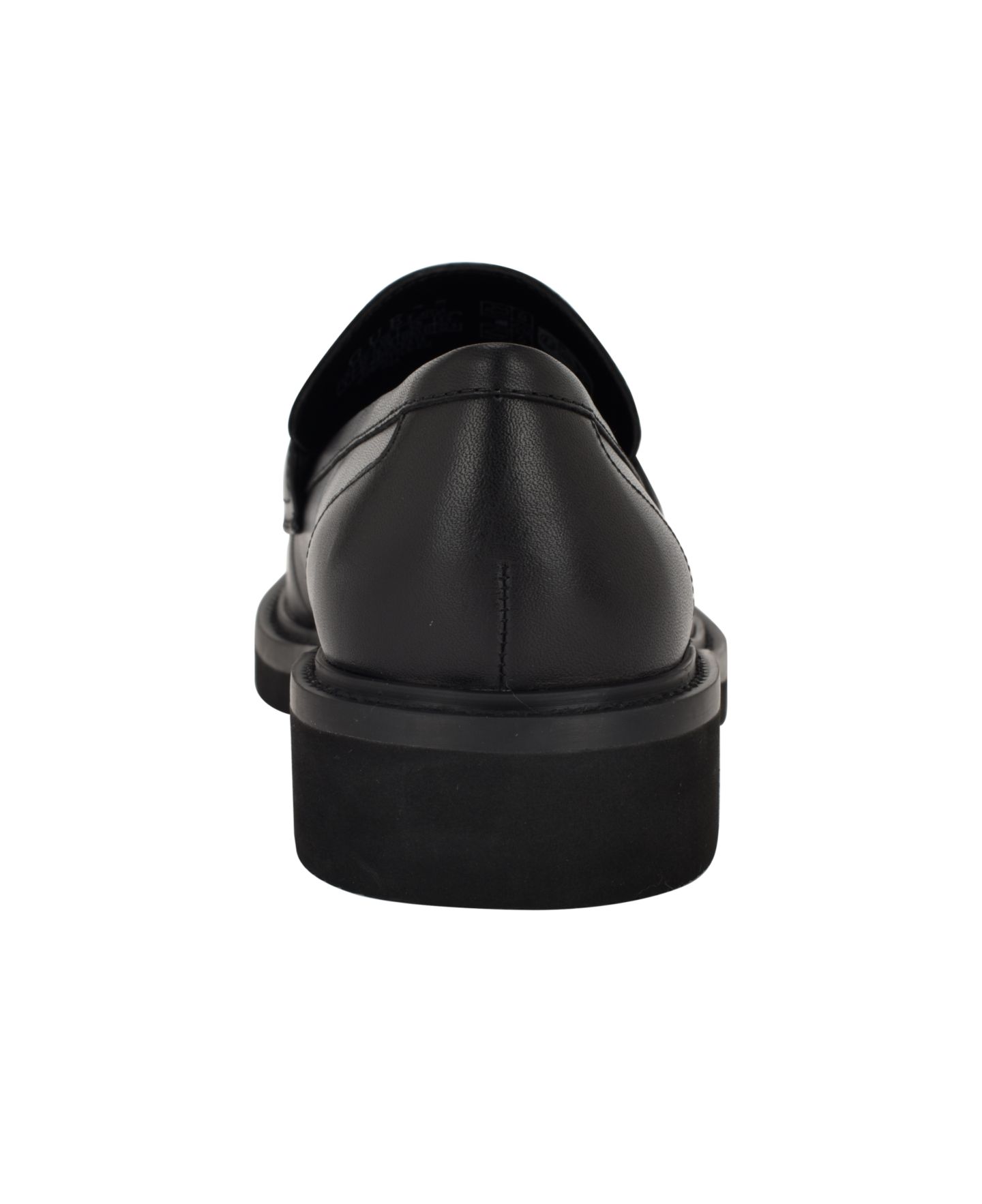 Женские туфли GUESS Shuttle Logo Hardware Round Toe, цвет: Чёрный кожаный — фото 3