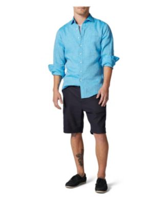 Men's Coromandel Linen Long Sleeve Slim Fit Shirt