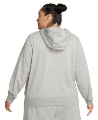 Plus Size Sportswear Club Fleece Full-Zip Hoodie