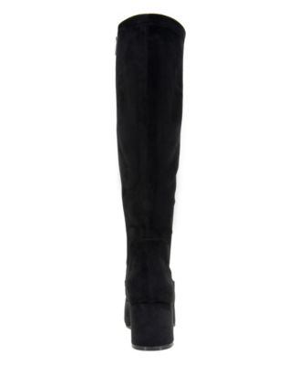Kenneth Cole Women's Reaction Rida Knee High Stretch Boots