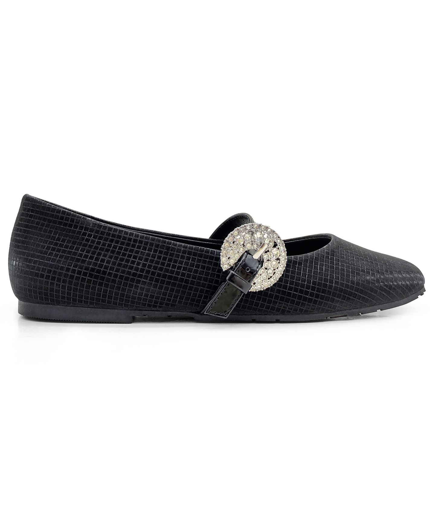 Женские балетки Kenneth Cole Reaction Elwood Ballet Flats, цвет: Чёрный металлик — фото 2