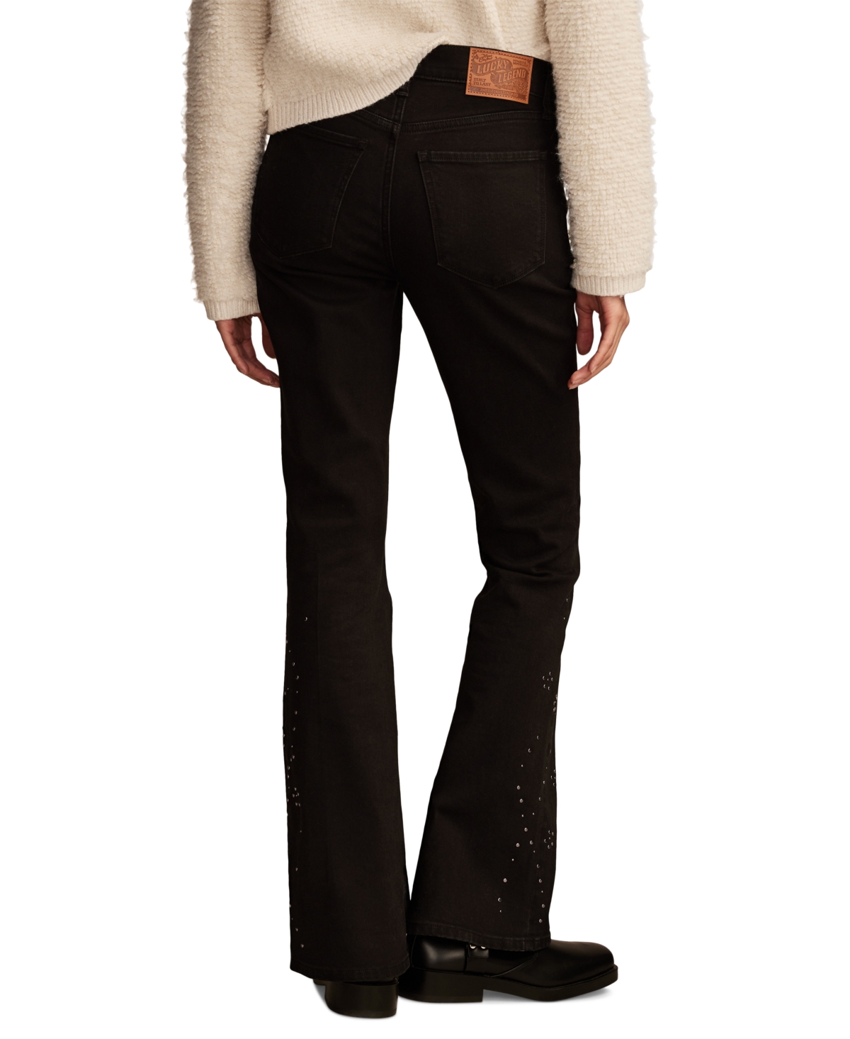 LUCKY BRAND WOMEN'S LUCKY LEGEND STEVIE FLARE-LEG JEANS 