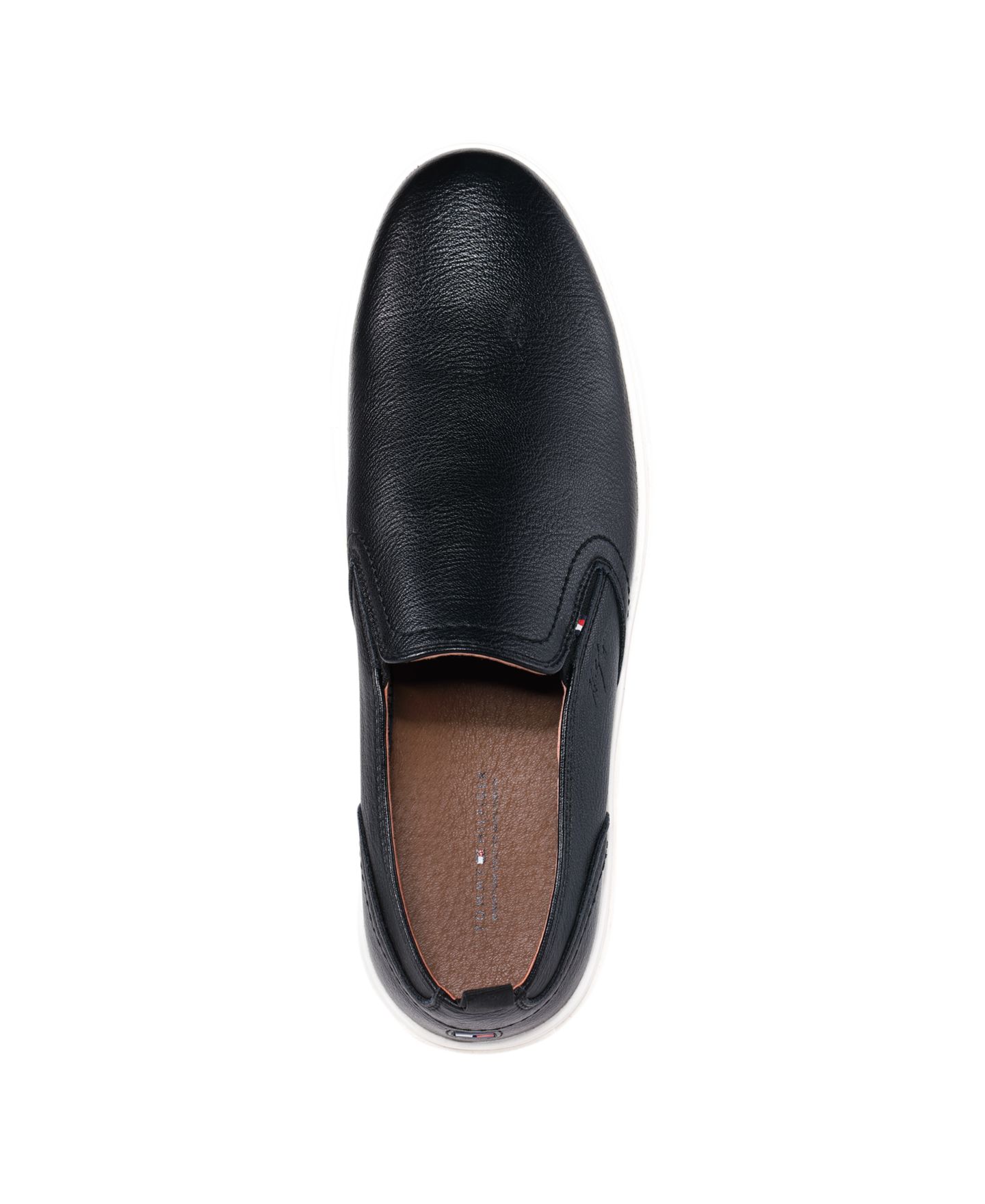 Мужские кроссовки Tommy Hilfiger Kozal Casual Slip On, цвет: Чёрный светлый — фото 4