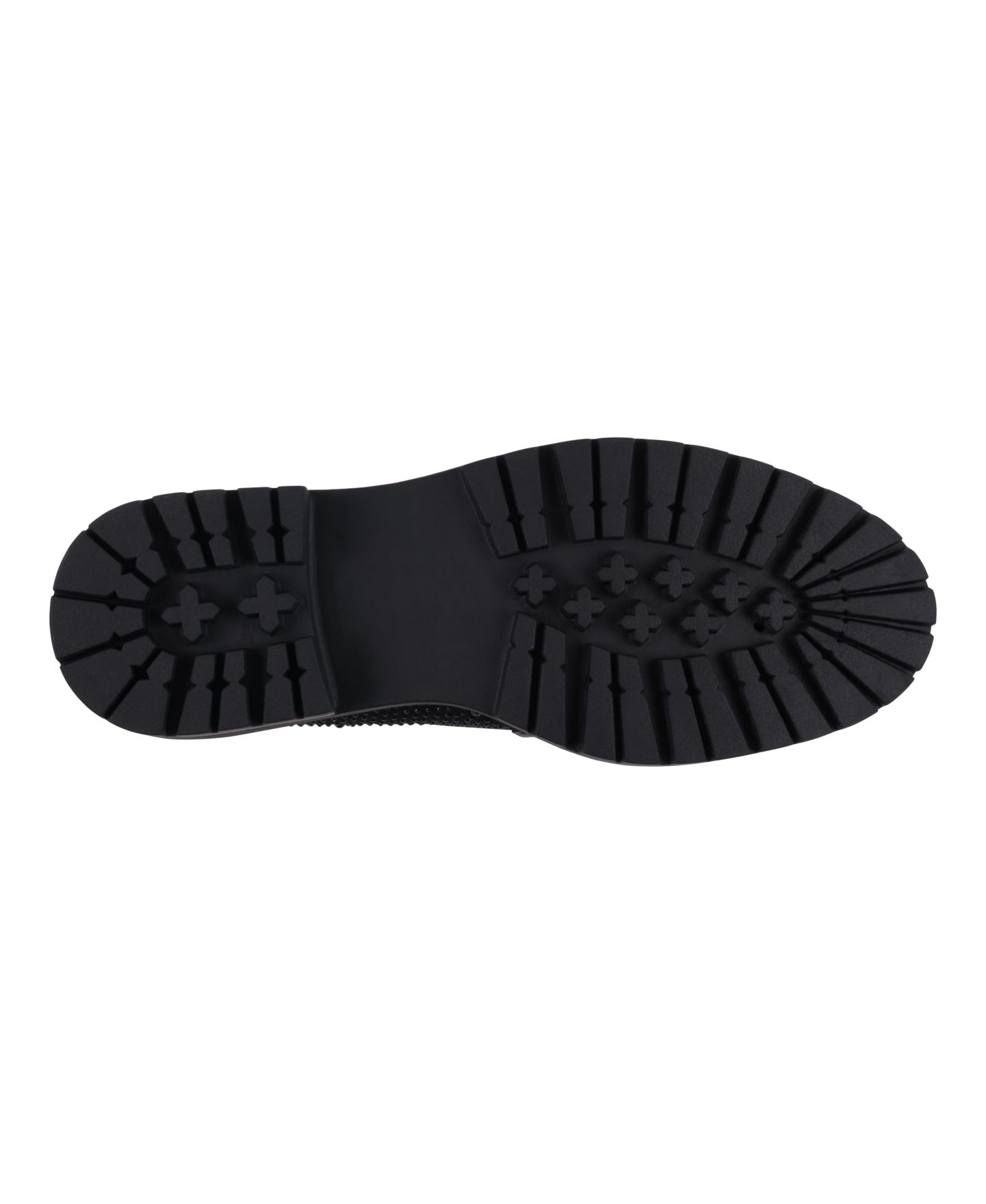 Женские туфли GC Shoes Galen Embellished Lug Sole, цвет: Чёрный — фото 5