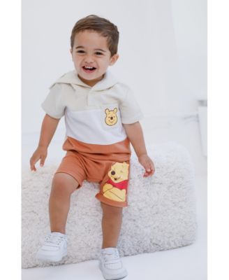 Toddler Boys Pullover Hoodie and French Terry Shorts