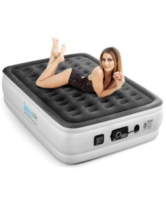 18" Full Premium Raised Airbed With Built-in Pump