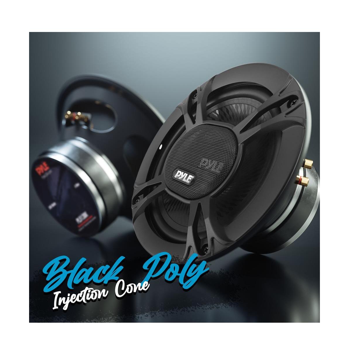 Pyle Three-Way Triaxial Speaker System, 240 Watt,- Black