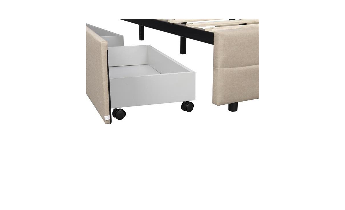 Slickblue Queen Size Upholstered Platform Bed Frame – Stylish and Durable Design