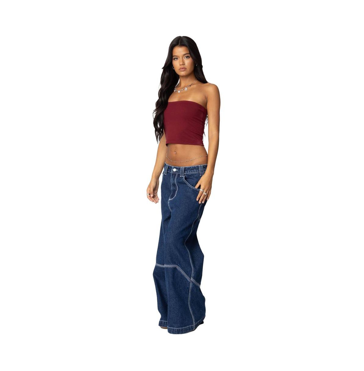 Edikted Women's Basic Tube Top