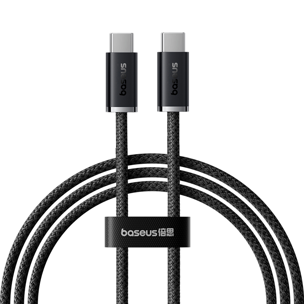 Baseus Usb C Cable 240W Usb-c to Usb-c Cable Type-c Charging Cable,3.3ft - 3.3ft-Black