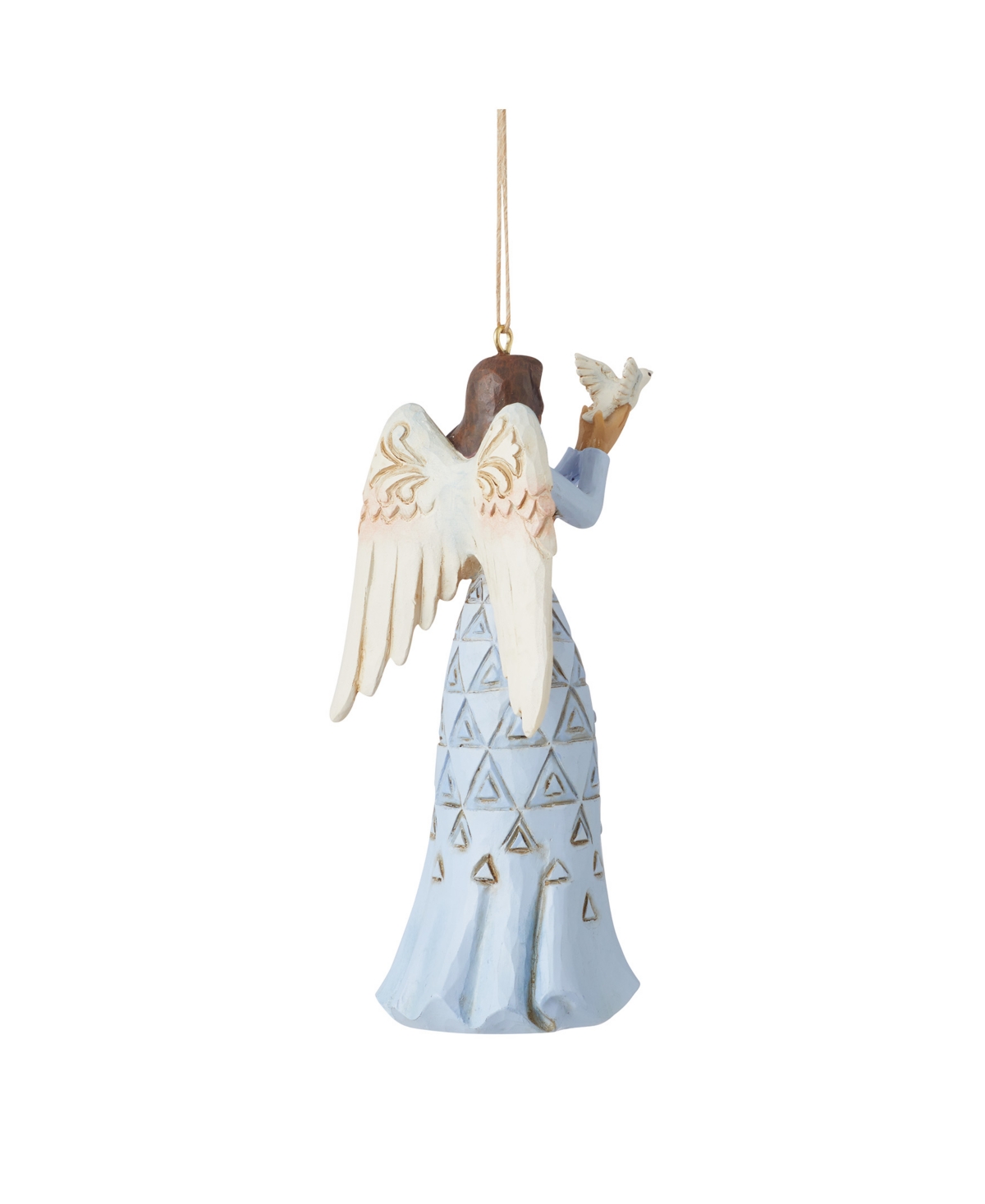 Jim Shore Bereavement Angel Ornament In Multi