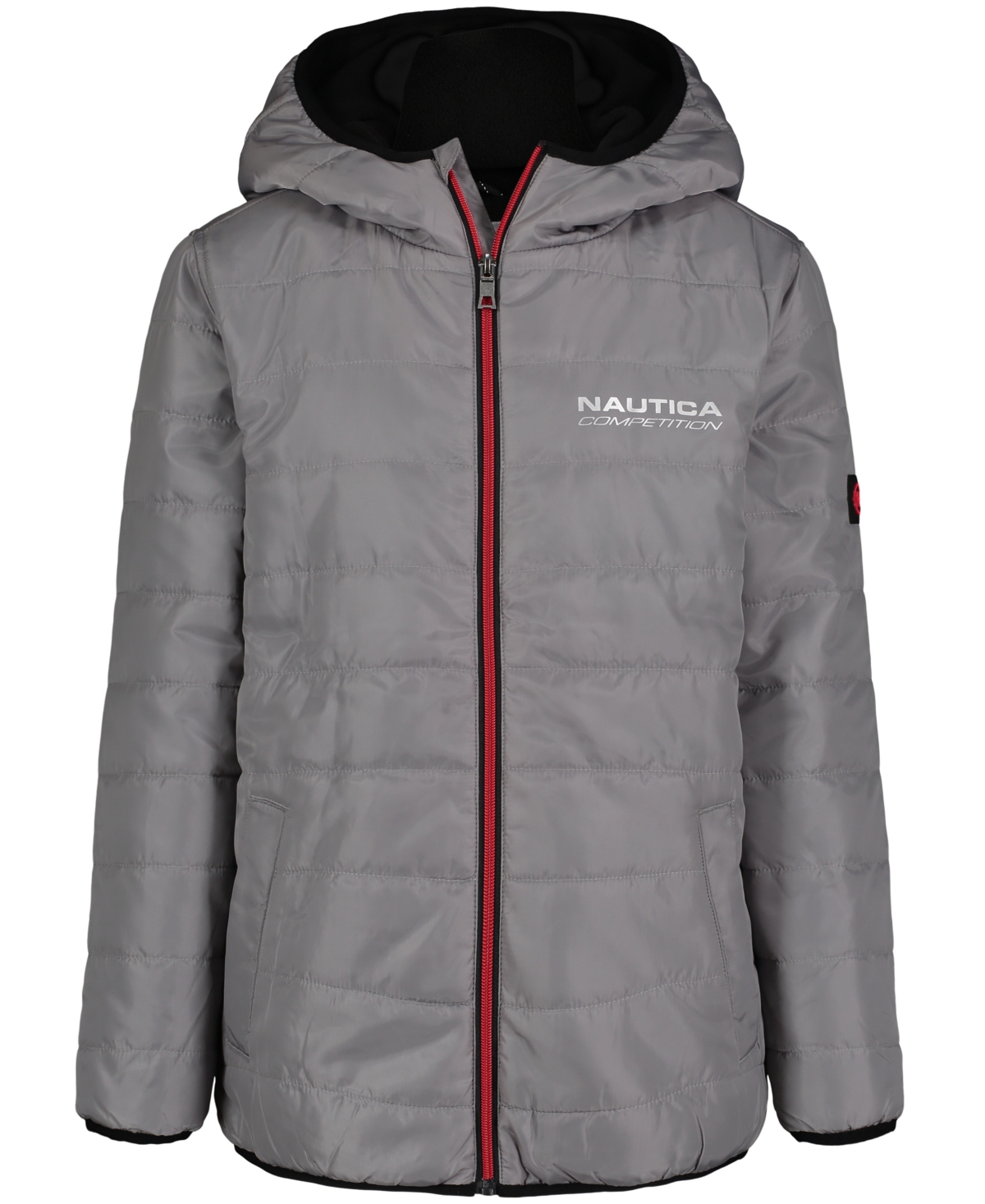 Nautica Kids' Big Boys Packable Jacket In Grey