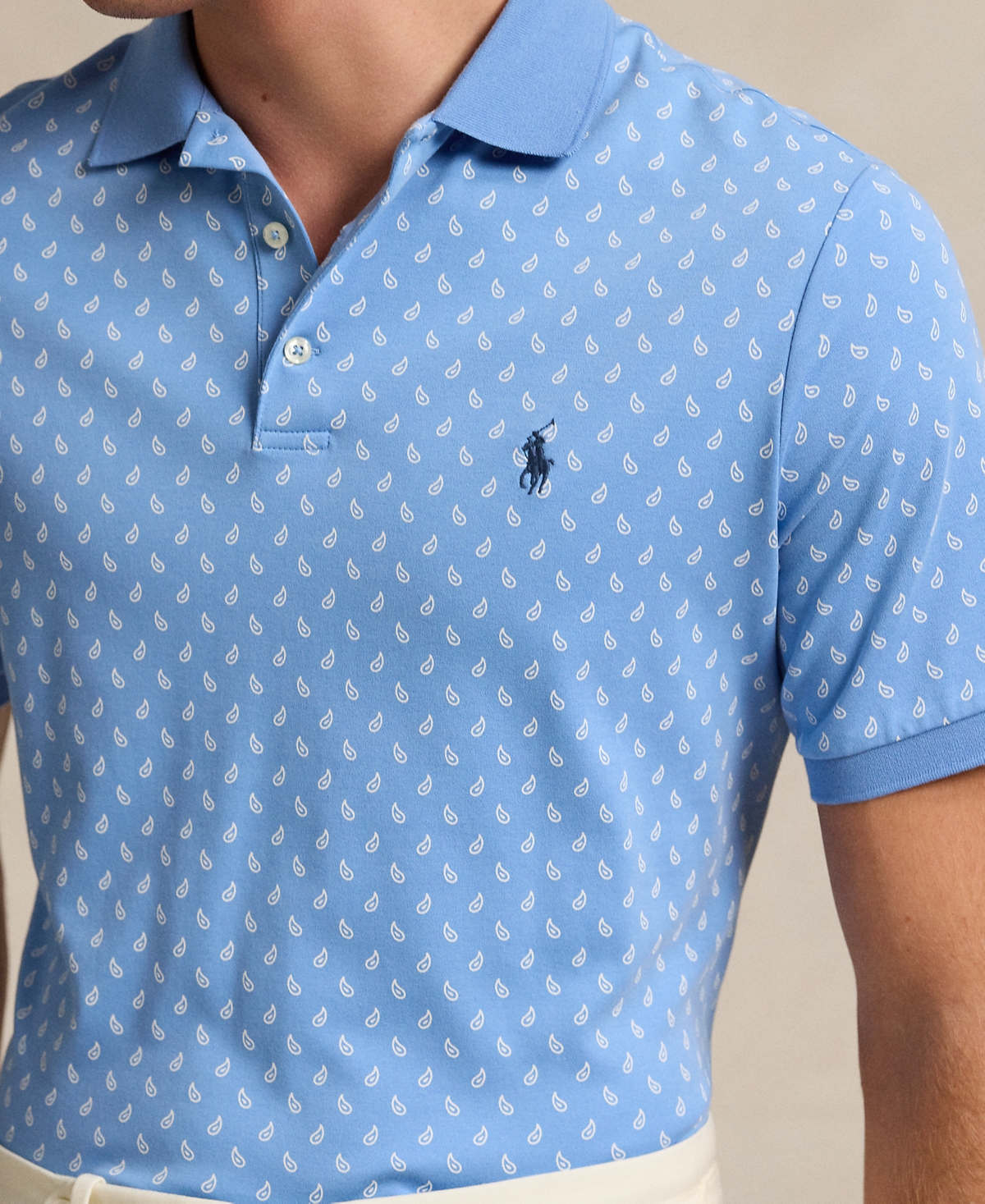 Shop Polo Ralph Lauren Men's Classic-fit Soft Cotton Polo Shirt In Blue