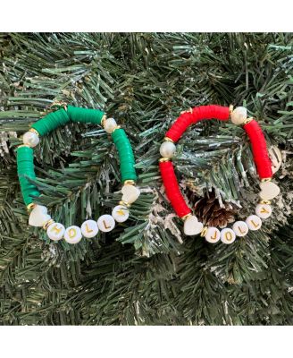 Girls  Holly Jolly Bracelet Gift Set