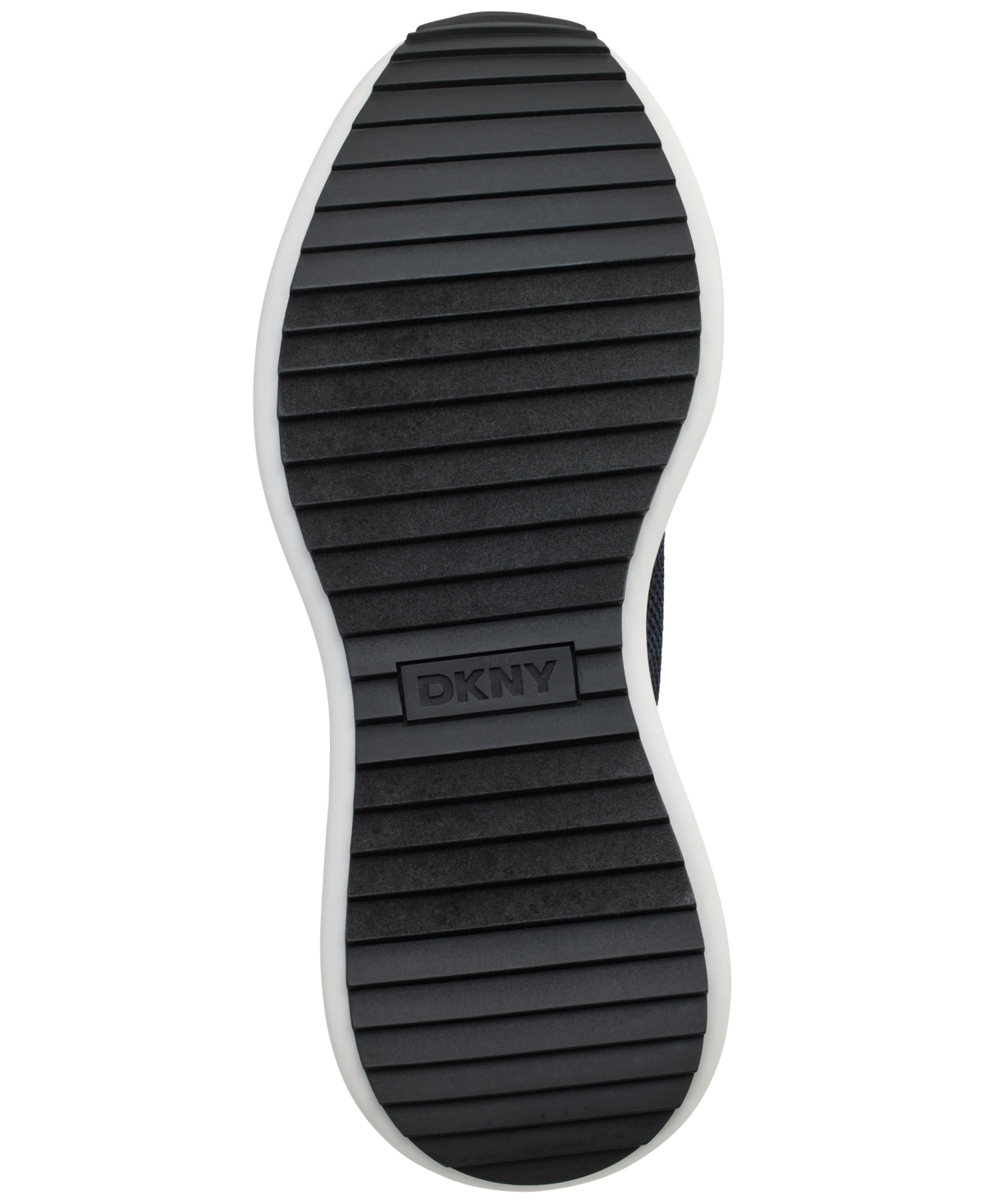 Shop Dkny Women's Zayley Slip On Sneakers In Navy And Black