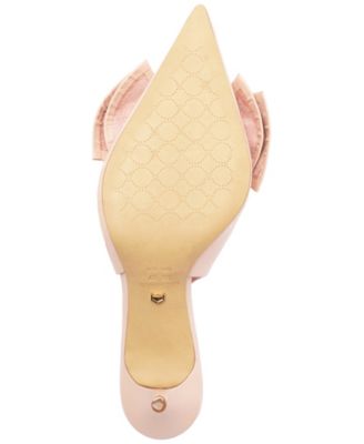 Women's Mother of Pearl Low Stiletto Pumps