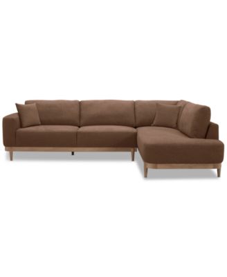 Jharli 2-Pc. Fabric Sectional Sofa, Created for Macy's