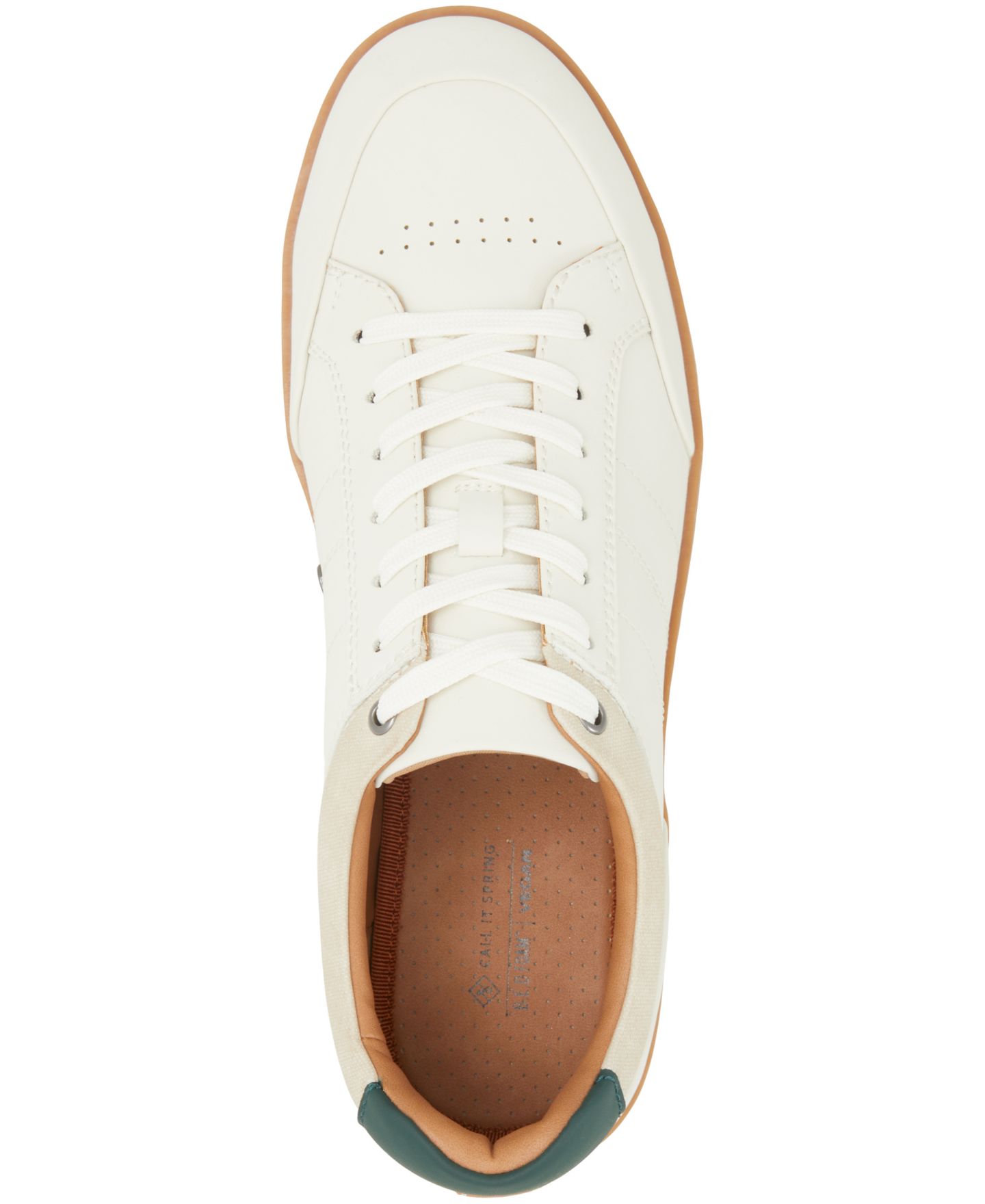 Мужские кроссовки Call It Spring Dunkirk Synthetic Low Top, цвет: Кремовый — фото 4