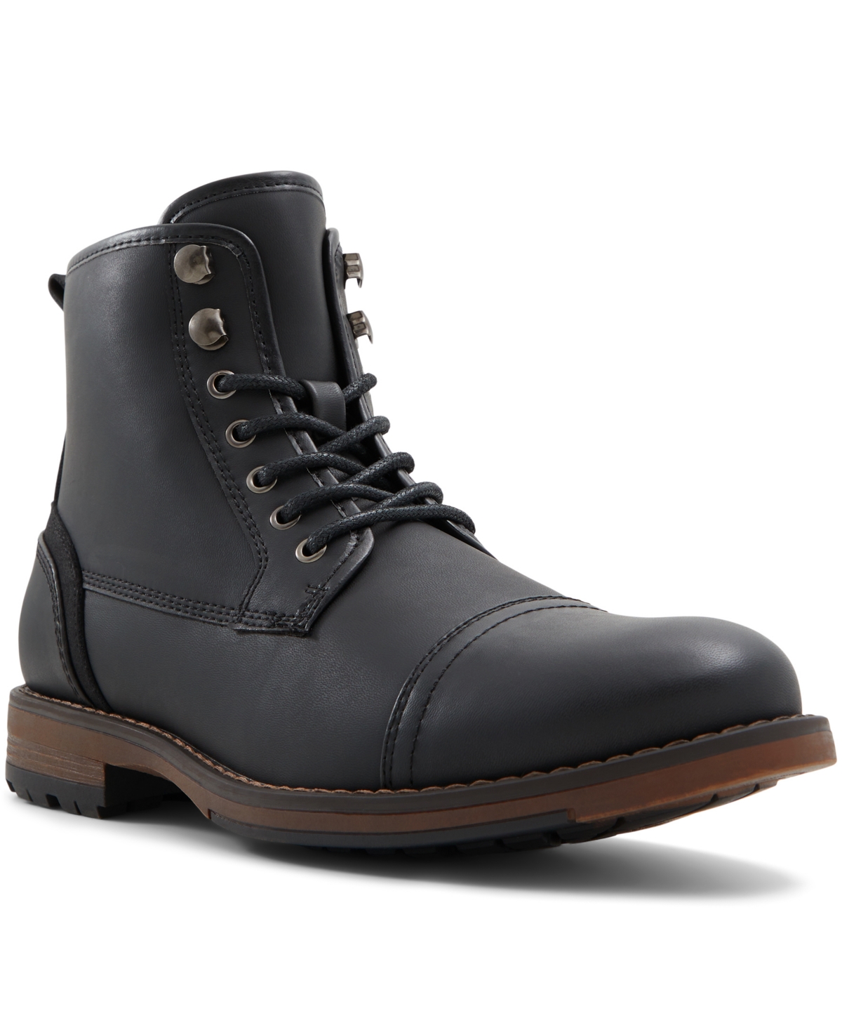 Men's Donovann Synthetic Ankle Boots - Other Black