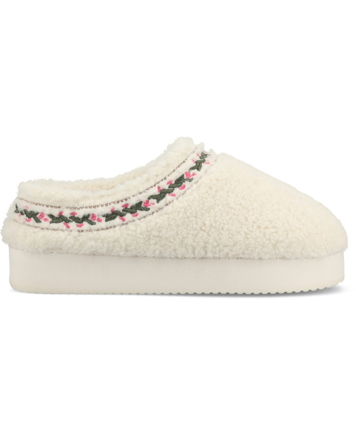 Journee Collection Women's Pallmer Round Toe Sippers In Cream
