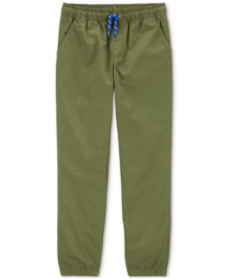 Carter's - Little & Big Boys Pull-On Cotton Poplin Pants
