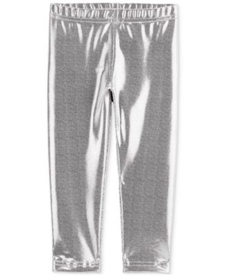 Toddler Girls Metallic Leggings