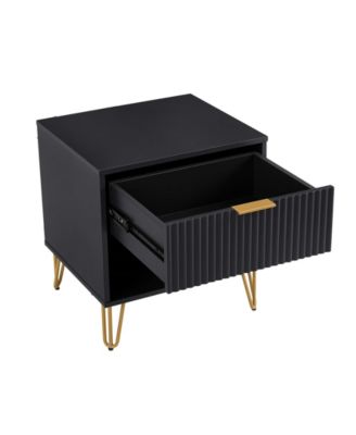 DUMBO 2-Piece 1-Drawer Modern Nightstand Set