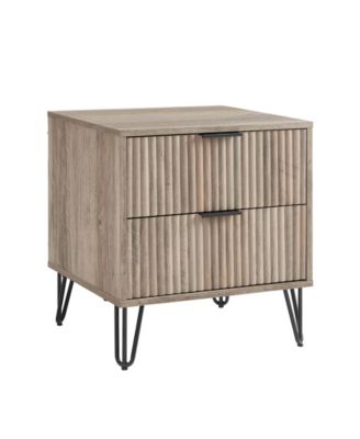 DUMBO 2-Drawer Modern Nightstand