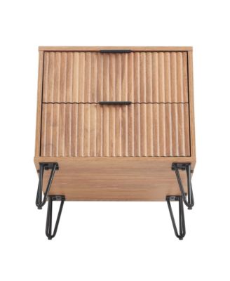 DUMBO 2-Drawer Modern Nightstand