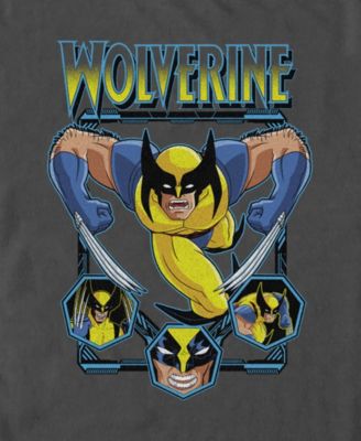 Men's Wolverine Animated Attack Short Sleeve T-Shirt